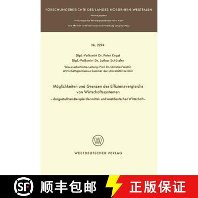 【3-4周达】Moeglichkeit Und Grenzen Des Effizienzvergleichs Von Wirtschaftssystemen: -- Dargestellt A... [9783531022949]