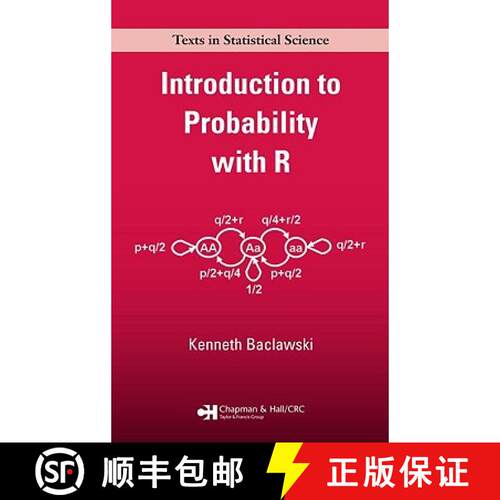 【3-4周达】精装 Introduction to Probability with R [9781420065213]