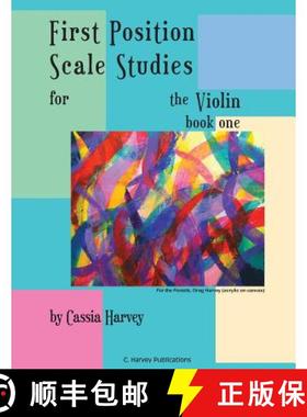 【3-4周达】First Position Scale Studies for the Violin, Book One [9781635230086]