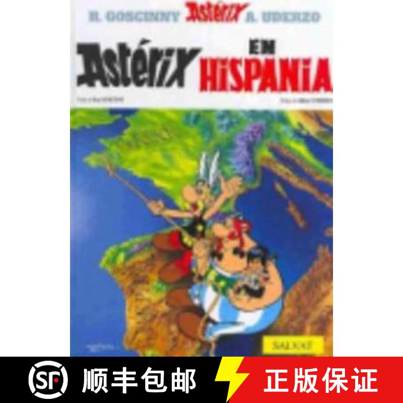 【2-3周达】Asterix in Spanish: Asterix en Hispania [9788469602614]