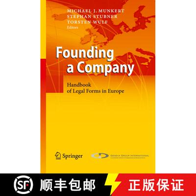 【3-4周达】Founding a Company : Handbook of Legal Forms in Europe [9783642112584]