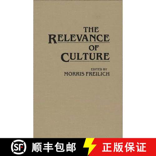 【3-4周达】精装 The Relevance of Culture [9780897891813]
