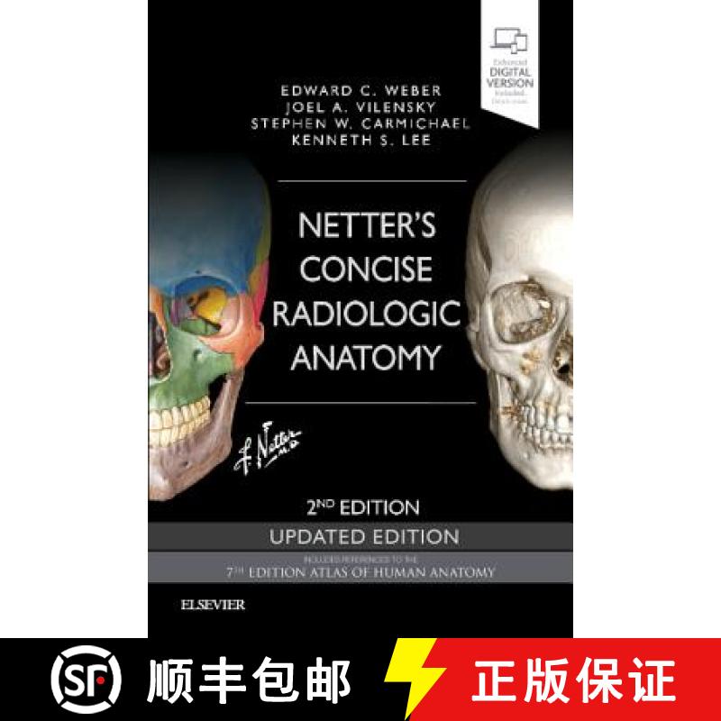 【3-4周达】Netter's Concise Radiologic Anatomy Updated Edition [9780323625326]
