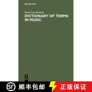 German Terms Woerterbuch Musik Music 9783598109133 预订 English Dictionary