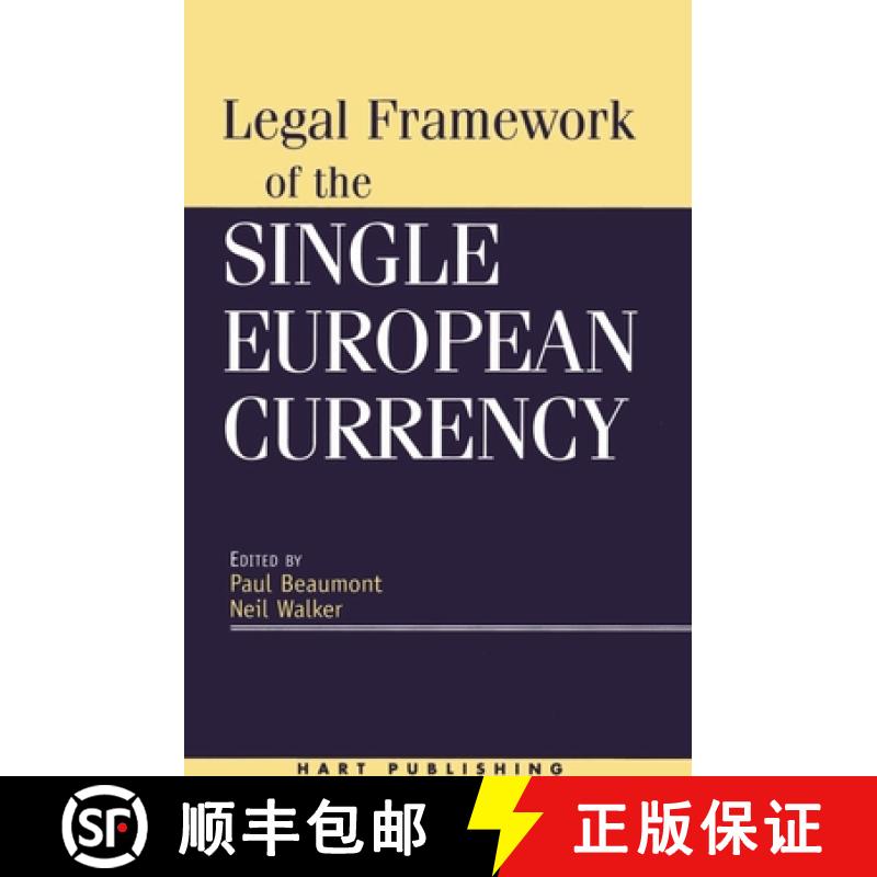 预订 Legal Framework of the Single European Currency [9781841130019]