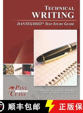 【3-4周达】Technical Writing DANTES/DSST Test Study Guide [9781614336891]