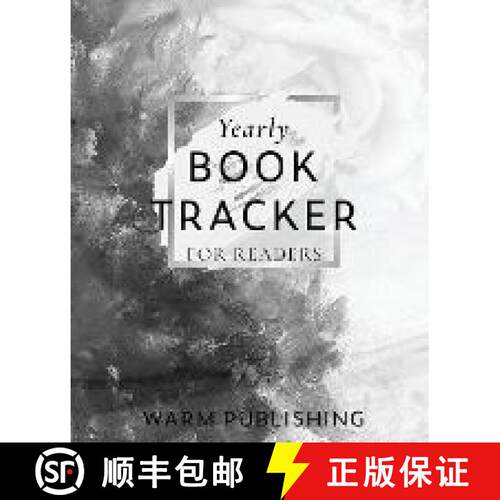 【3-4周达】Yearly Book Tracker B&W [9781958447093]