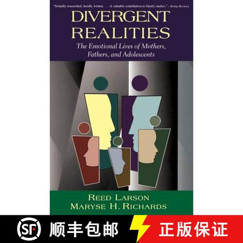 【3-4周达】Divergent Realities: The Emotional Lives of Mothers, Fathers, and Adolescents [9780465016631]