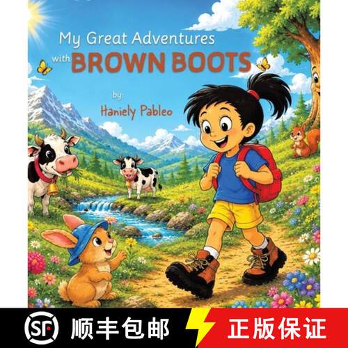 【3-4周达】精装 My Great Adventures with Brown Boots [9781968537470]