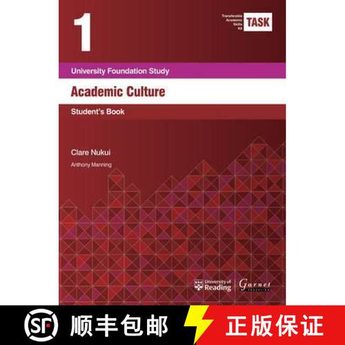 【3-4周达】精装 TASK 1 Academic Culture (2015) - Student's Book [9781782601760]