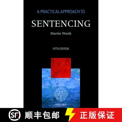 【3-4周达】A Practical Approach to Sentencing [9780199695812]