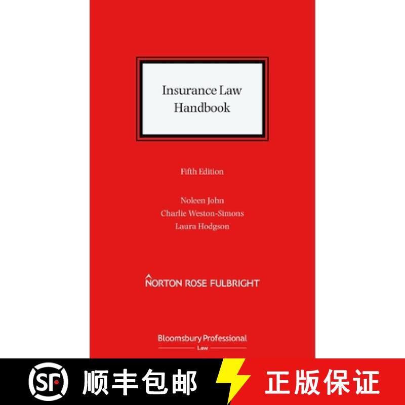 【3-4周达】Insurance Law Handbook [9781526515919]