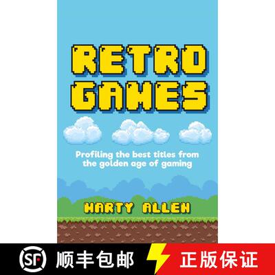 【3-4周达】精装 Retro Games: Profiling the best titles from the golden age of gaming [9781911026624]