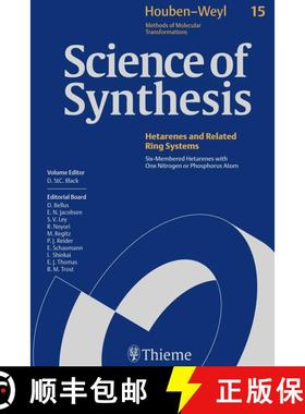 【3-4周达】Science of Synthesis: Houben-Weyl Methods of Molecular Transformations Vol. 15: Six-Member... [9783131186515]