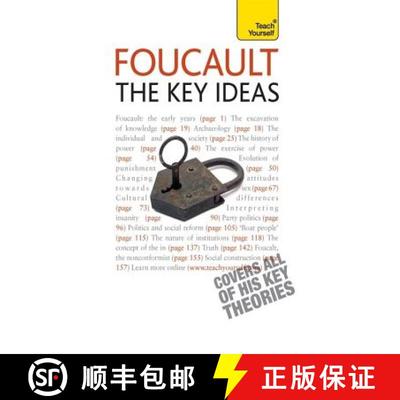 【3-4周达】Foucault - The Key Ideas: Foucault on philosophy, power, and the sociology of knowledge: a... [9781444102239]