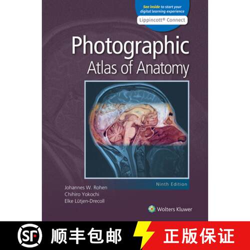 【3-4周达】Photographic Atlas of Anatomy [9781975151348]