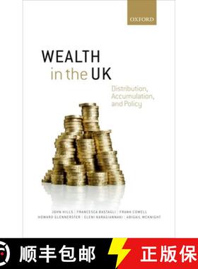【3-4周达】Wealth in the UK: Distribution, Accumulation, and Policy [9780199678303]