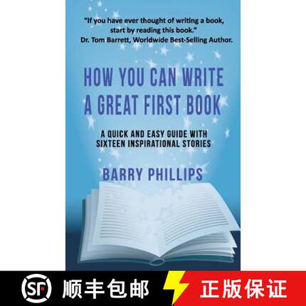 【3-4周达】How You Can Write A Great  First Book: Write Any Book On Any Subject: A Guide For Authors [9781912256846]