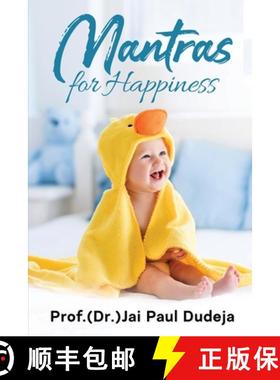 【3-4周达】Mantras for Happiness [9798885461986]