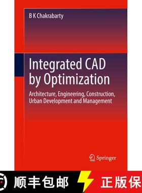 【3-4周达】Integrated CAD by Optimization : Architecture, Engineering, Construction, Urban Developmen... [9783030993054]