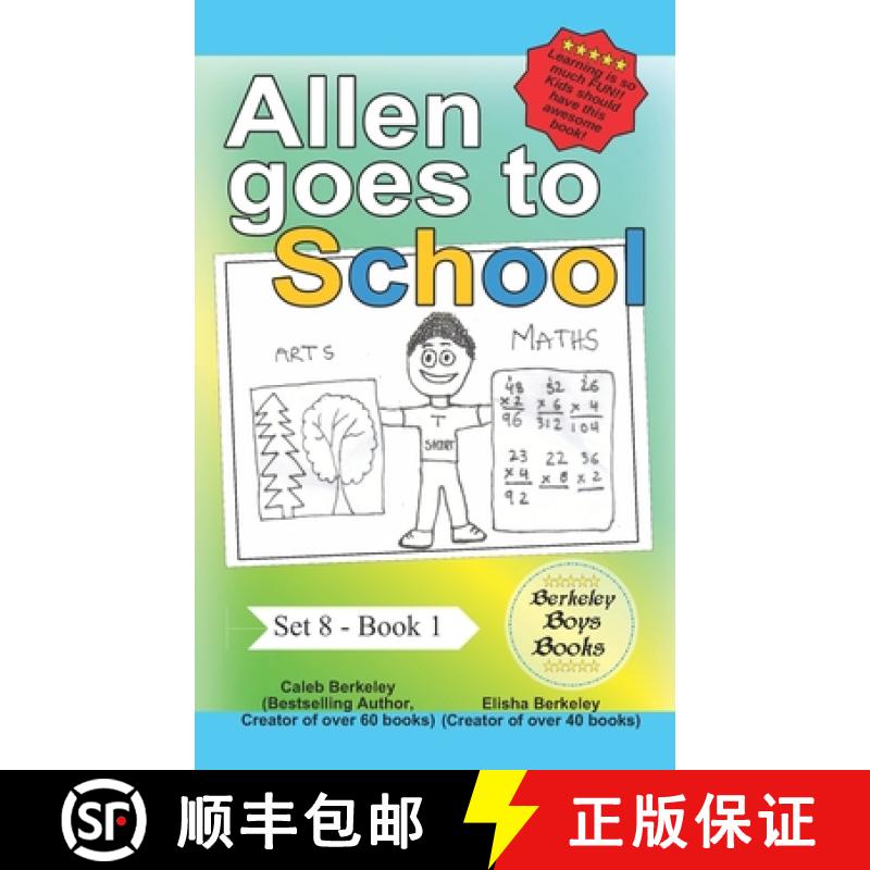 【2-3周达】Allen goes to School (Berkeley Boys Books) [9781989612859]