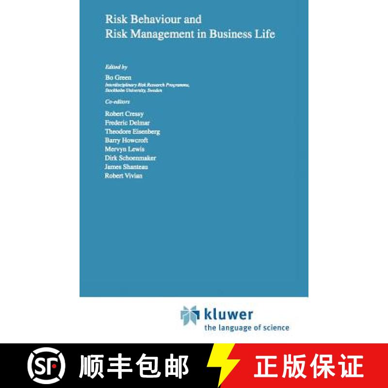 【3-4周达】Risk Behaviour and Risk Management in Business Life [9789048152827]