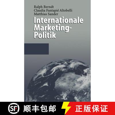 【3-4周达】Internationale Marketing-Politik [9783540633228]