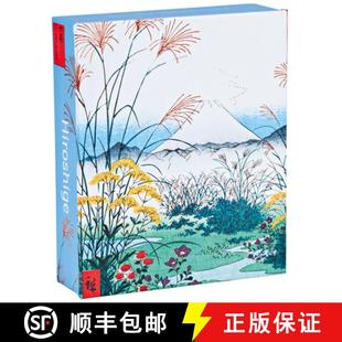 Hiroshige Seasons Teneues Full Inside Notecards Colo... Box Quicknotes Blank 4周达 9781623257507 with