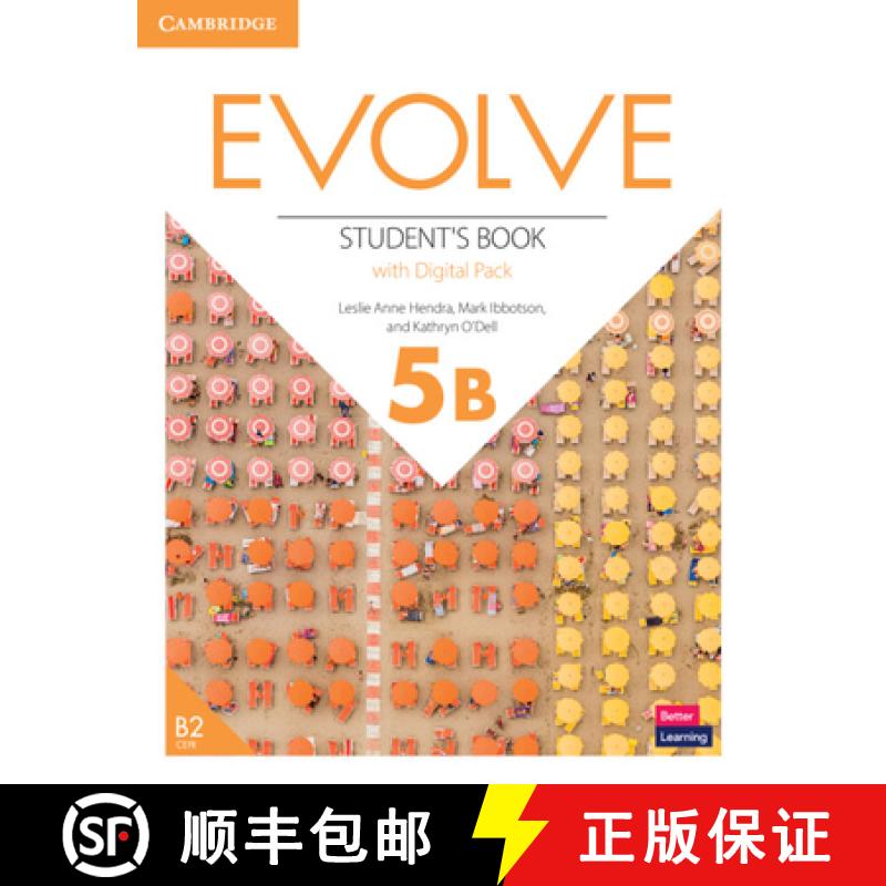 【3-4周达】Evolve Level 5b Student's Book with Digital Pack [9781009235532]