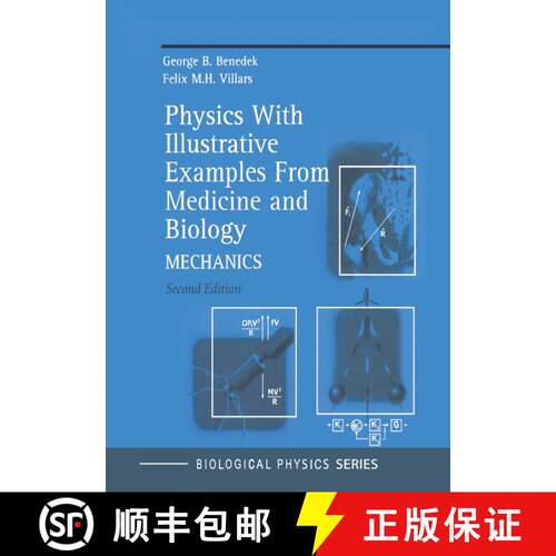 【3-4周达】精装 Physics With Illustrative Examples From Medicine and Biology: Mechanics - Physics Wit... [9780387987699]