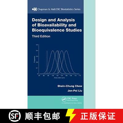【3-4周达】精装 Design and Analysis of Bioavailability and Bioequivalence Studies [9781584886686]