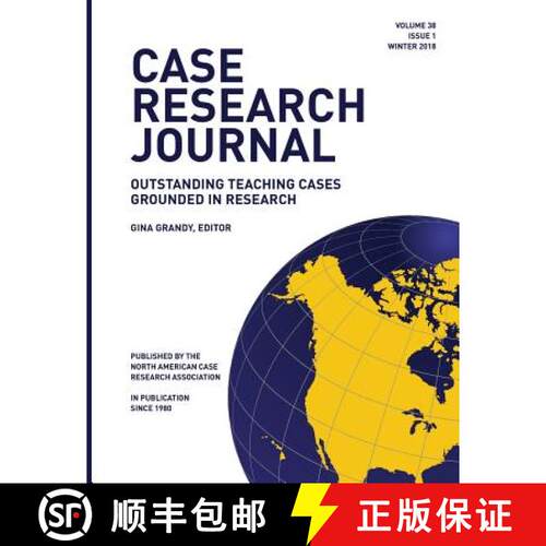 【3-4周达】Case Research Journal, 38(1): Outstanding Teaching Cases Grounded in Research [9780998917658]