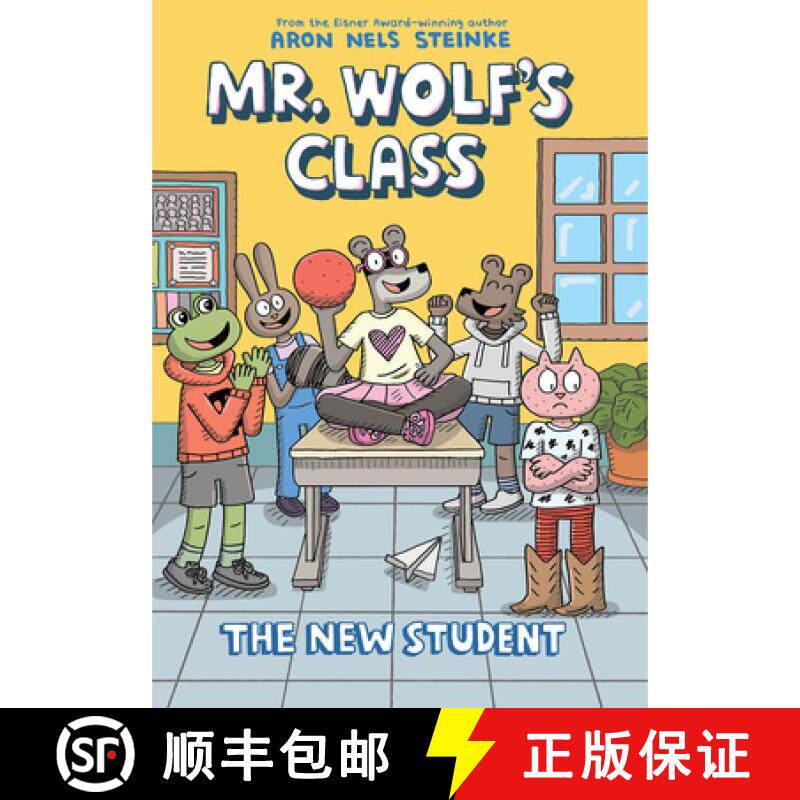 【3-4周达】精装 The New Student: A Graphic Novel (Mr. Wolf's Class #6): Volume 6 [9781546175728]图片