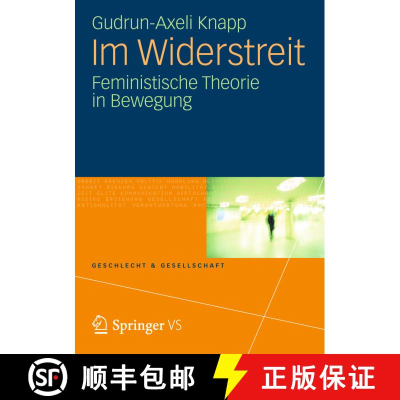 【3-4周达】Im Widerstreit : Feministische Theorie in Bewegung [9783531182674] - 实物图