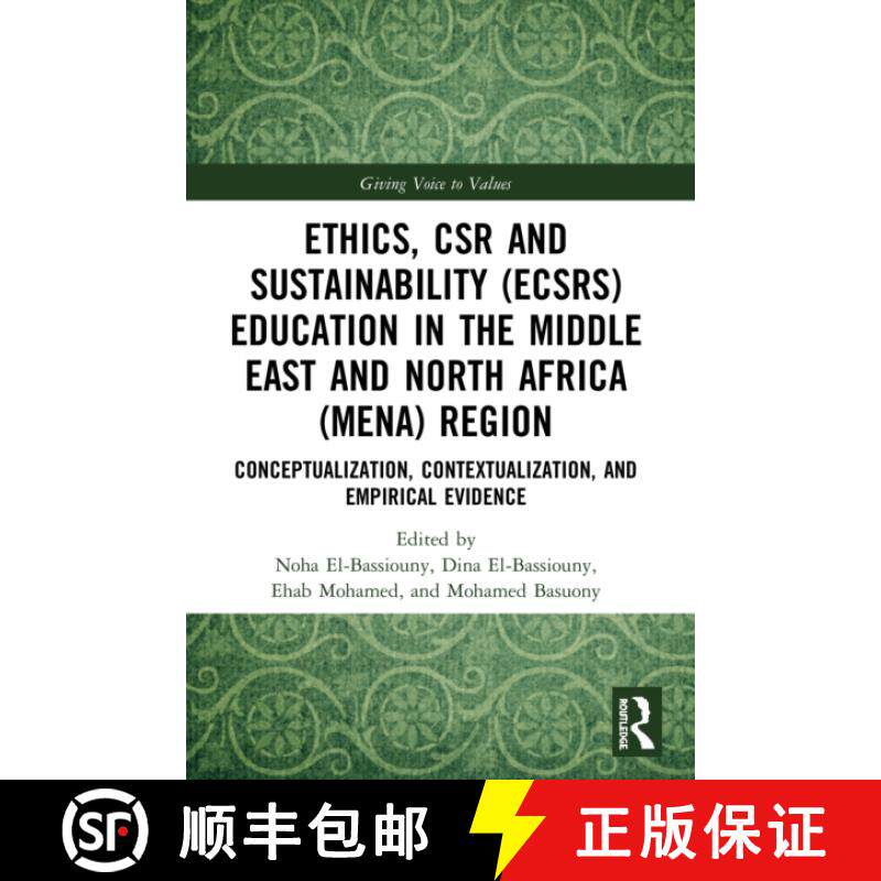 【3-4周达】Ethics, CSR and Sustainability (ECSRS) Education in the Middle East and North Africa (MENA... [9780367515119]