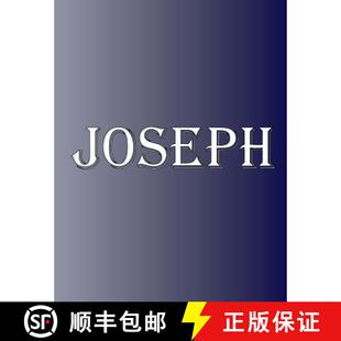 预订 Joseph: 100 Pages 8.5 X 11 Personalized Name on Notebook College Ruled Line Paper [9781200144626]