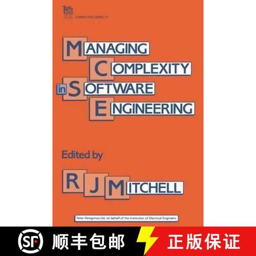【3-4周达】精装 Managing Complexity in Software Engineering [9780863411717]
