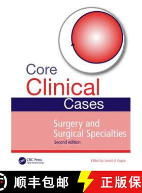 【3-4周达】Core Clinical Cases in Surgery and Surgical Specialties [9781444179965]