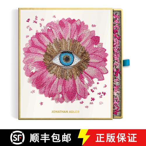 【3-4周达】Jonathan Adler Petals 750 Piece Shaped Puzzle [9780735371477]