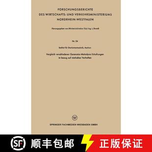 Vergleich 9783663127970 Verhalten 4周达 Bezug Generator Verschiedener Statisches Metadyne Auf Schaltungen