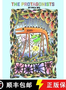 预订 The Protagonists: Adult coloring book with creatures [9788772010021]