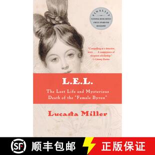 The and L.E.L. Female 9780593311158 the Lost 4周达 Death Mysterious Life Byron