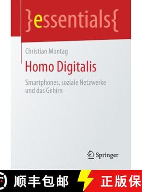 【3-4周达】Homo Digitalis : Smartphones, soziale Netzwerke und das Gehirn [9783658200251]