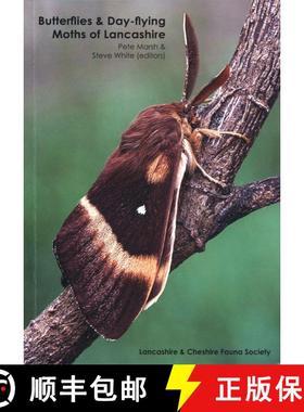 【3-4周达】Butterflies and Day-Flying Moths of Lancashire & North Merseyside [9781999731267]