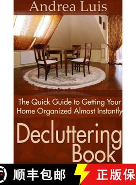 【3-4周达】Decluttering Book: The Quick Guide to Getting Your Home Organized Almost Instantly [9781304716446]