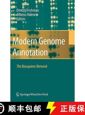 【3-4周达】Modern Genome Annotation: The BioSapiens Network [9783211751220]