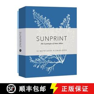 Designs; 4周达 The Notecards Notecards; Matching Sunprint Atkins Anna 9781616895914 Enve... Cyanotypes