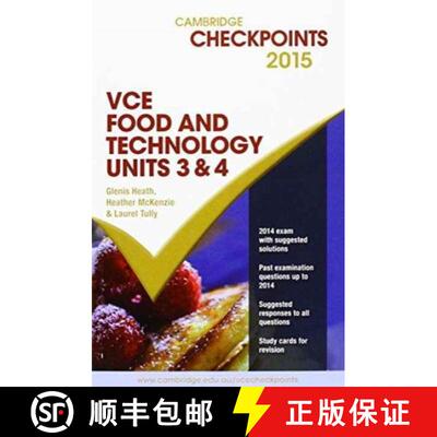【3-4周达】Cambridge Checkpoints VCE Food Technology Units 3 and 4 2015 and Quiz Me More [9781107484573]