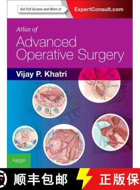 【3-4周达】Atlas of Advanced Operative Surgery: Expert Consult - Online and Print [9781416041092]