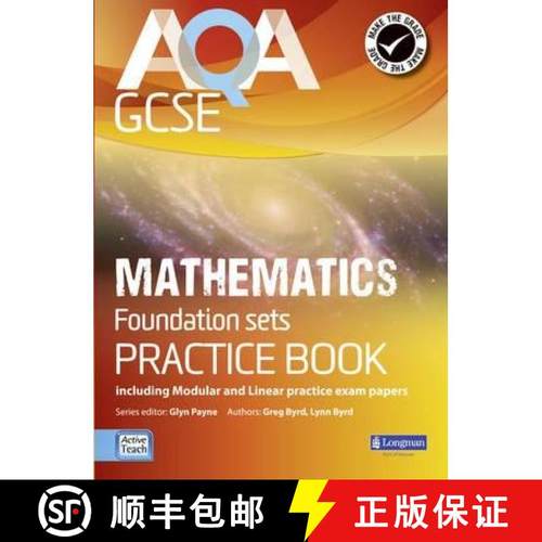 【3-4周达】AQA GCSE Mathematics for Foundation sets Practice Book: including Modular and Linear Pract... [9781408232736]